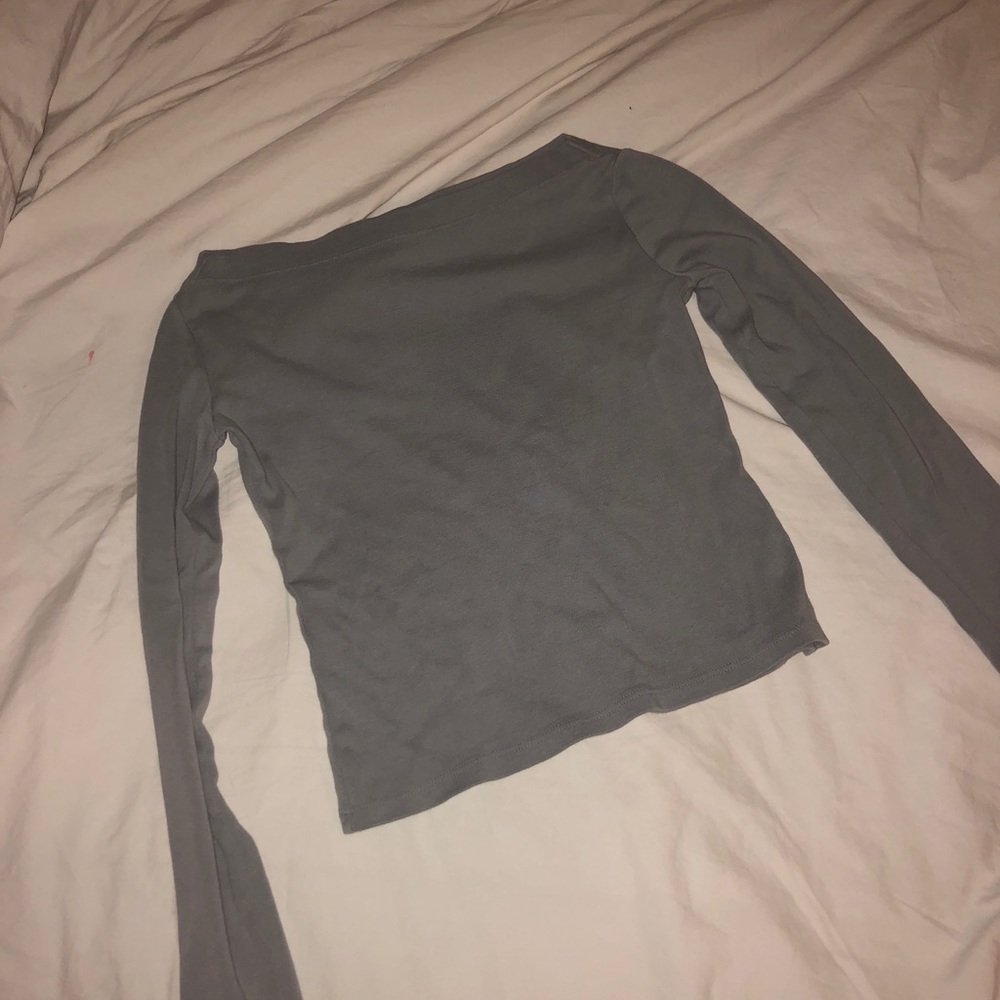 Brandy Melville gray long sleeve